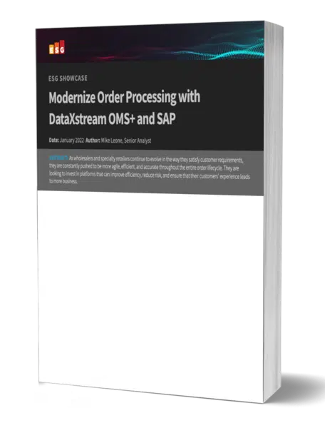 ESG Showcase | Modernize Order Processing with OMS+ & SAP