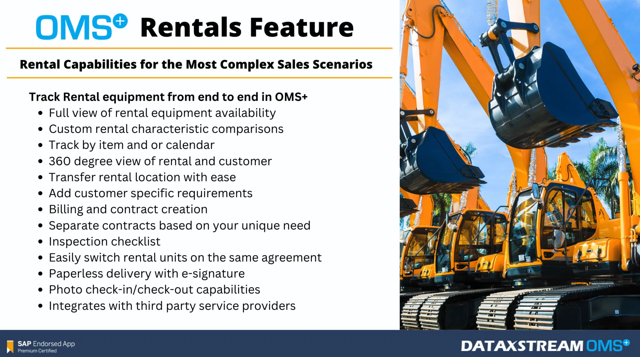 OMS+ Rentals One Pager