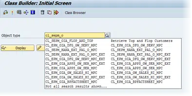 image of Enhanced Search with typeahead functionality that implements approximate string matching available from SAP AS ABAP 7.4 SP05 and up